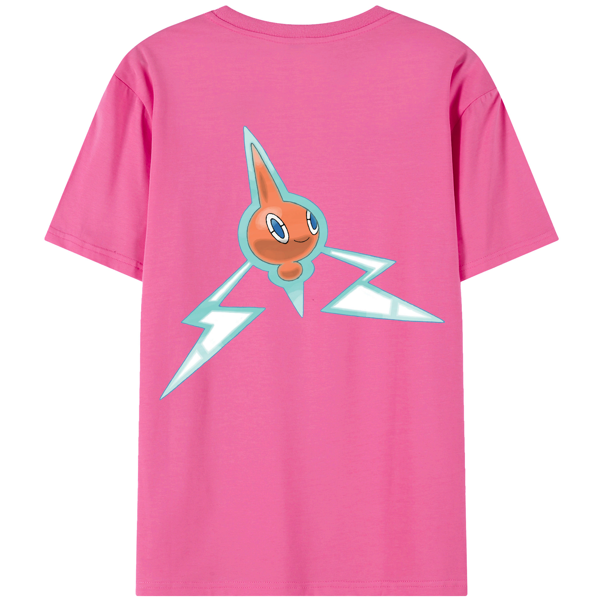 （画像用） ポケットモンスター Pokémon レディース半袖Tシャツ(バックプリント)